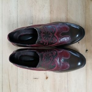 Brown and Red Shoes BORN Brand